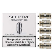 Innokin Sceptre S Sensis 0.5ohm Replacement Coils – versatile coils compatible with Innokin Sceptre and Sensis pod kits, designed for MTL and RDL vaping.